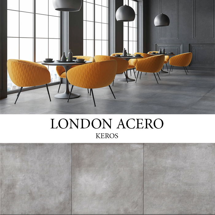KEROS LONDON ACERO 80x80